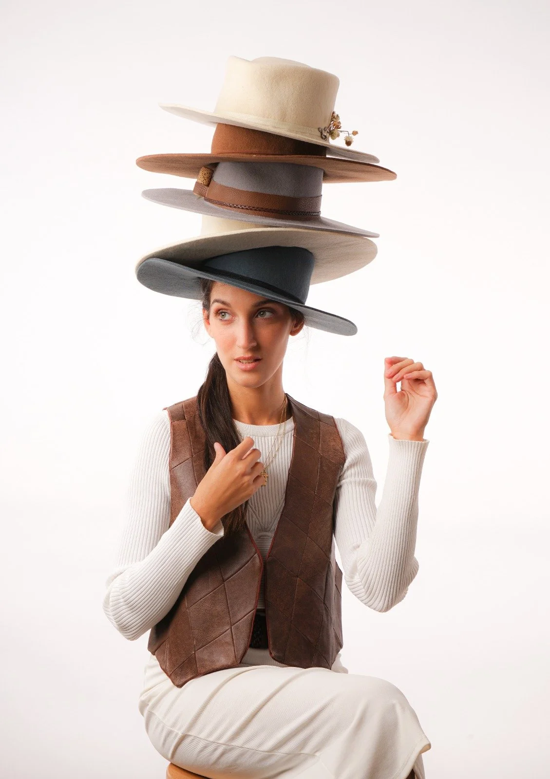 Custom Made Hats by Designer Stephanie Ripa Shop Hop Buenos Aires